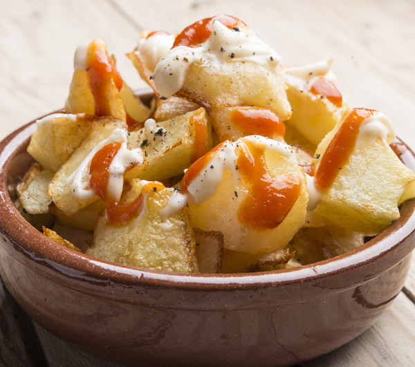 Receta Patatas Bravas