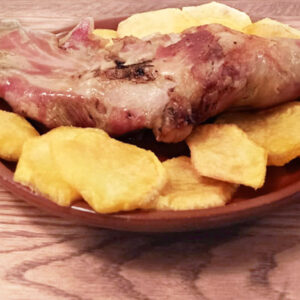Receta patatas con pata de cordero