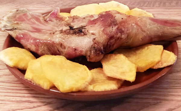 Receta patatas con pata de cordero